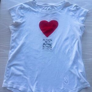 Heart T-Shirt Zadig & Voltaire, size small